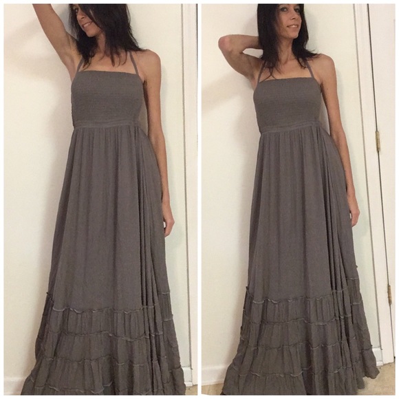 Last 1 Small! Long Line Maxi Dress - Picture 2 of 5